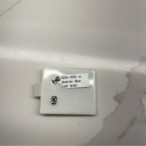 Sterling silver 925 Citrine Earrings - Picture 7 of 8